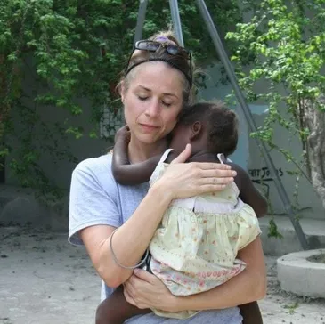 Cheerful retired teacher smiling portrait